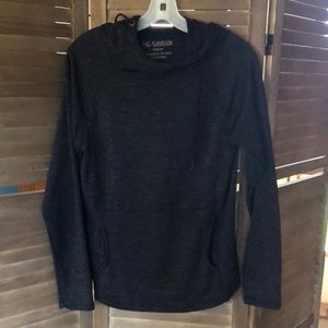 Carve design cotton hoodie